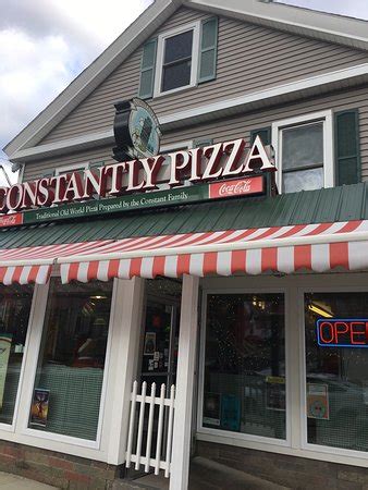 Constantly pizza concord nh - Constantly Pizza. Review | Favorite | Share. 18 votes. | #21 out of 171 restaurants in Concord. ($), Italian, Pizza, Subs, Sandwiches. Hours today: 12:00pm-8:00pm. …